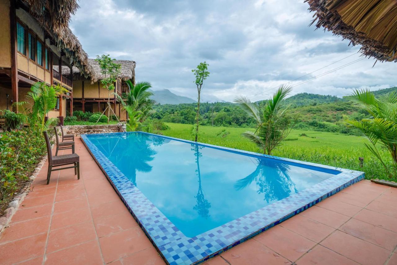 Mai Chau Onsen Retreat Hotel Ngoại thất bức ảnh