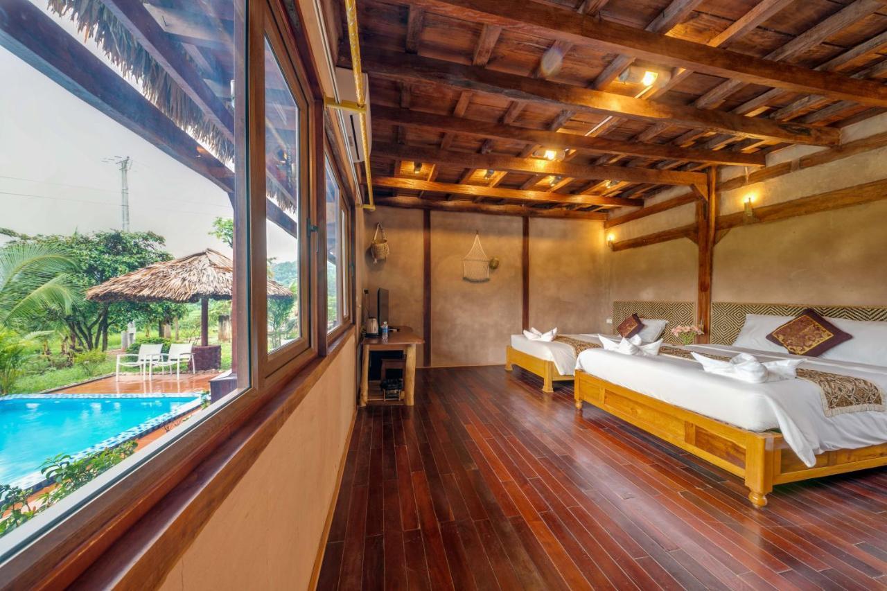 Mai Chau Onsen Retreat Hotel Ngoại thất bức ảnh